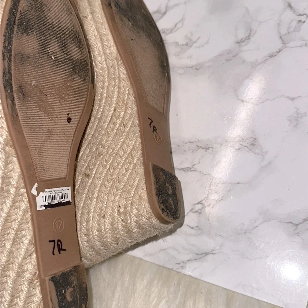 Torrid Brown Perforated Wedge Sandals 12W